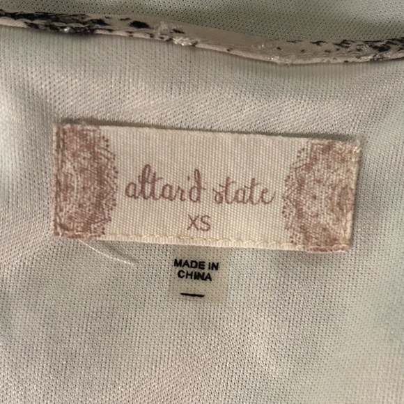 Altard State Snake Print Babydoll Dress - Picture 6 of 6